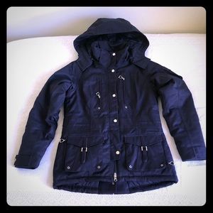 Ariat Puffer navy blue coat